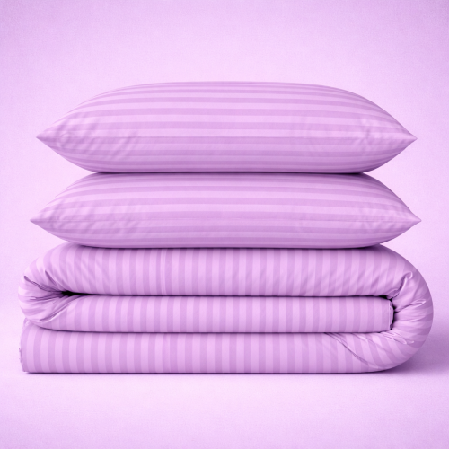 Постельное белье Бязь 17-0618 Stripe Purple