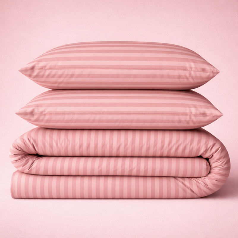 Наволочка Бязь 17-0773 Nude stripes