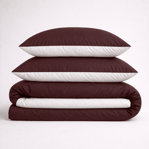 Постільна білизна Бязь Mocco (11-2107+19-1217)