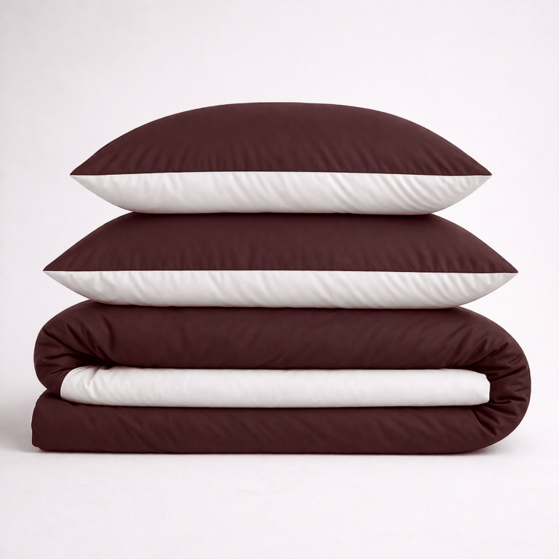 Постільна білизна Бязь Mocco (11-2107+19-1217)