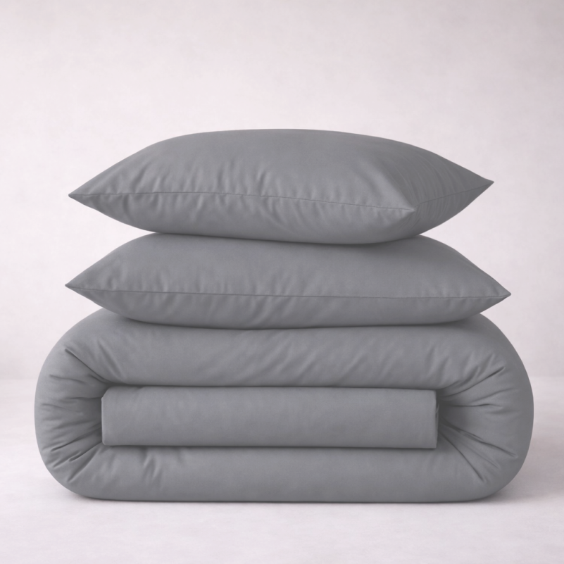 Пододеяльник Mirson Ranforce Elite 16-5703 Light Gray