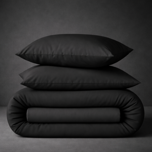 Простынь MirSon Ranforce Elite 16-9000 Black Stone