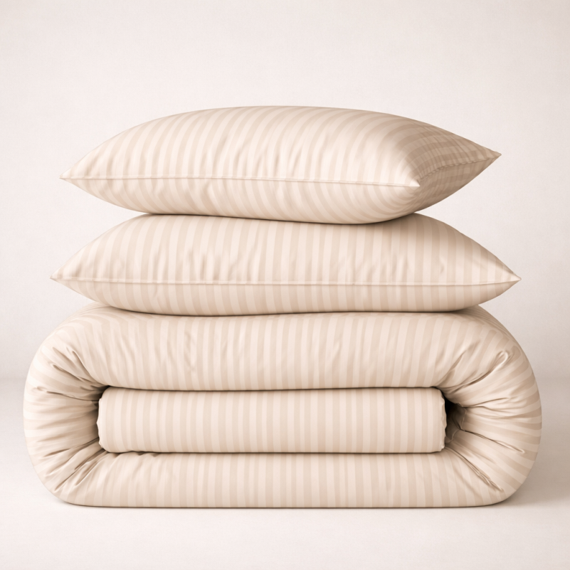 Пододеяльник MirSon Ranforce Elite 17-0604 Stripe Yellow