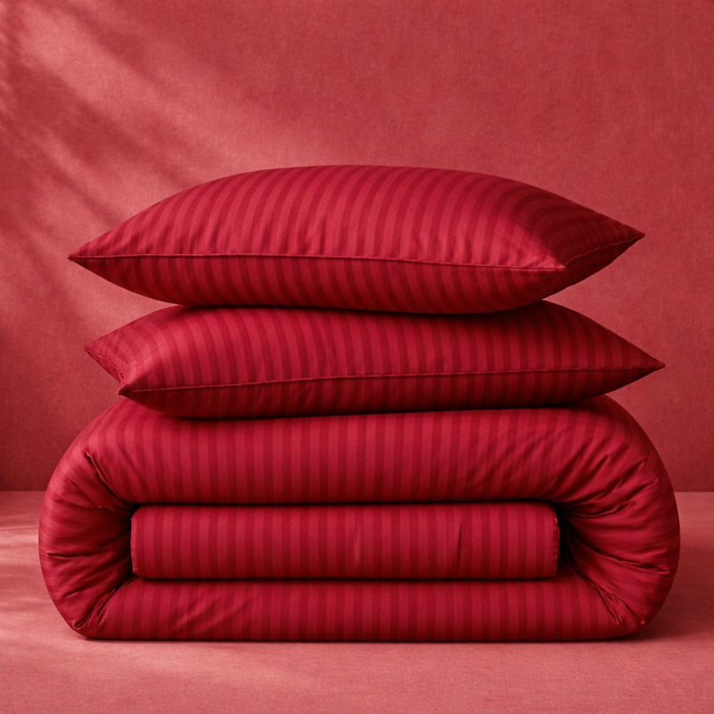 Пододеяльник Ranforce Elite 17-0608 Stripe Red