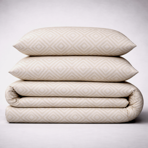 Постельное белье Бязь 17-0623 Geometry Creamy