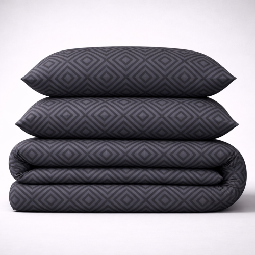 Постельное белье Бязь 17-0625 Geometry Graphite