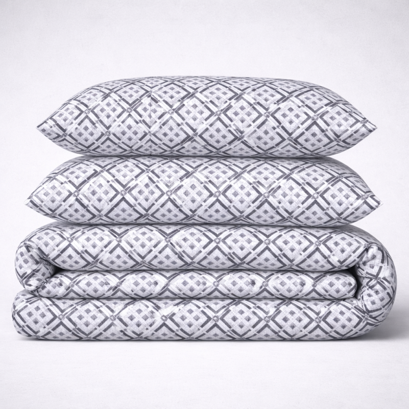 Комплект постельного белья Бязь 17-0950 Abstract Graphite