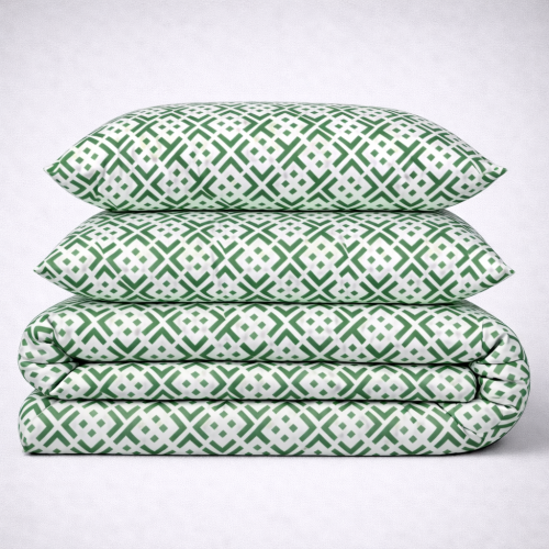 Простирадло Бязь 17-0951 Abstract Green