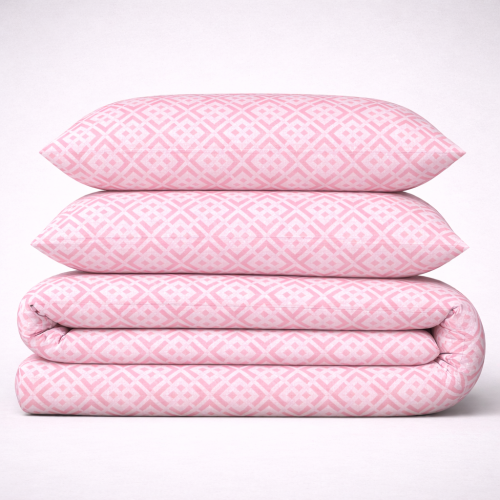 Простирадло Бязь 17-0952 Abstract Pink