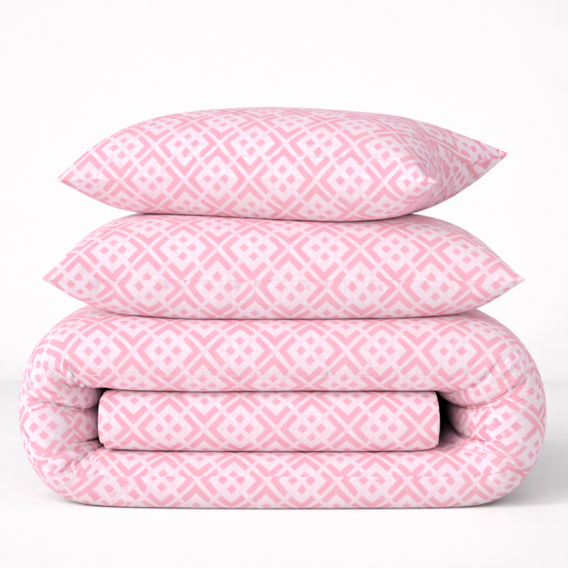 Пододеяльник Ranforce Elite 17-0952 Abstract Pink