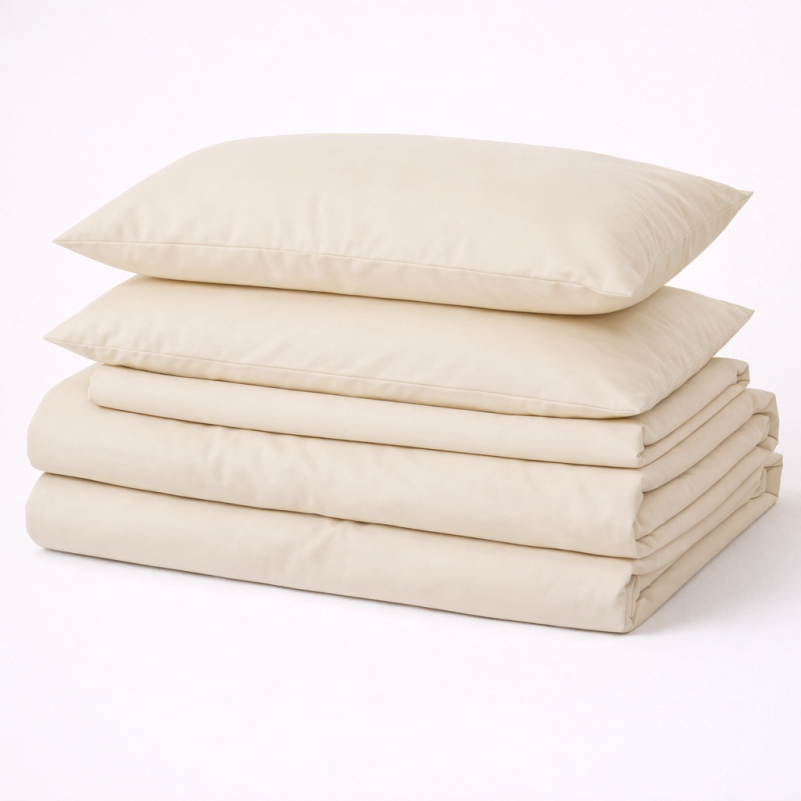 Простынь на резинке №11-0103 Egret Mikrosatin Premium - высота 25 см (детские 10 см)