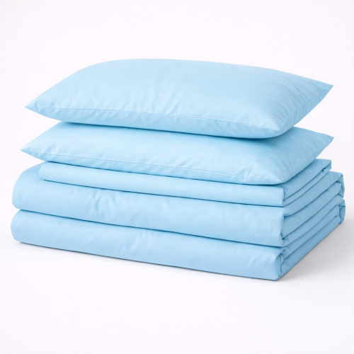 Комплект постельного белья №12-4608 Clear Water Mikrosatin Premium Однотонный