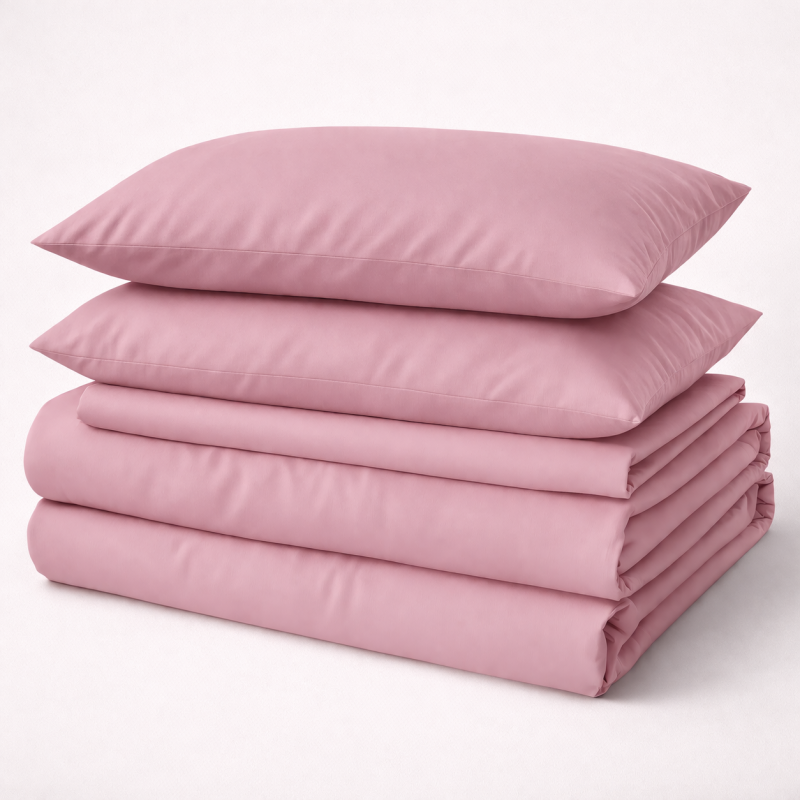 Простынь на резинке №15-1415 Coral Cloud Mikrosatin Premium - высота 25 см (детские 10 см)