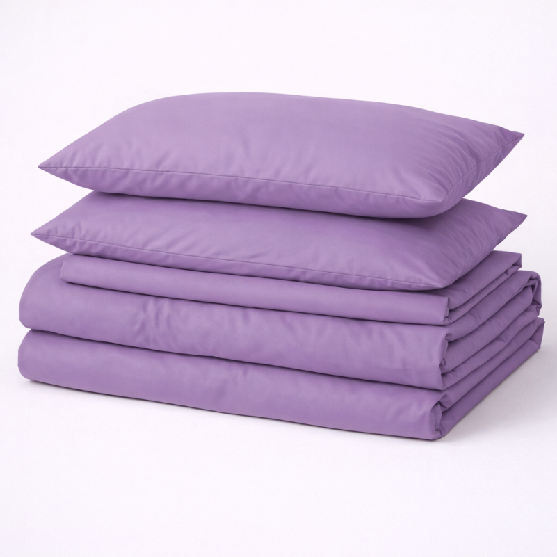 Простынь на резинке №16-3310 Lavander Herb Mikrosatin Premium - высота 25 см (детские 10 см)