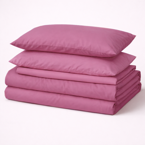 Комплект постельного белья №17-1608 Heather Rose Mikrosatin Premium Однотонный
