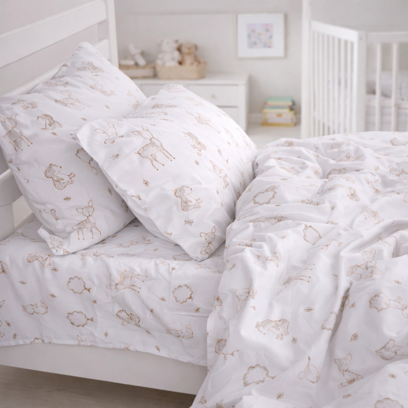 Комплект постельного белья Бязь JUNIOR 17-0930 Little Meadow