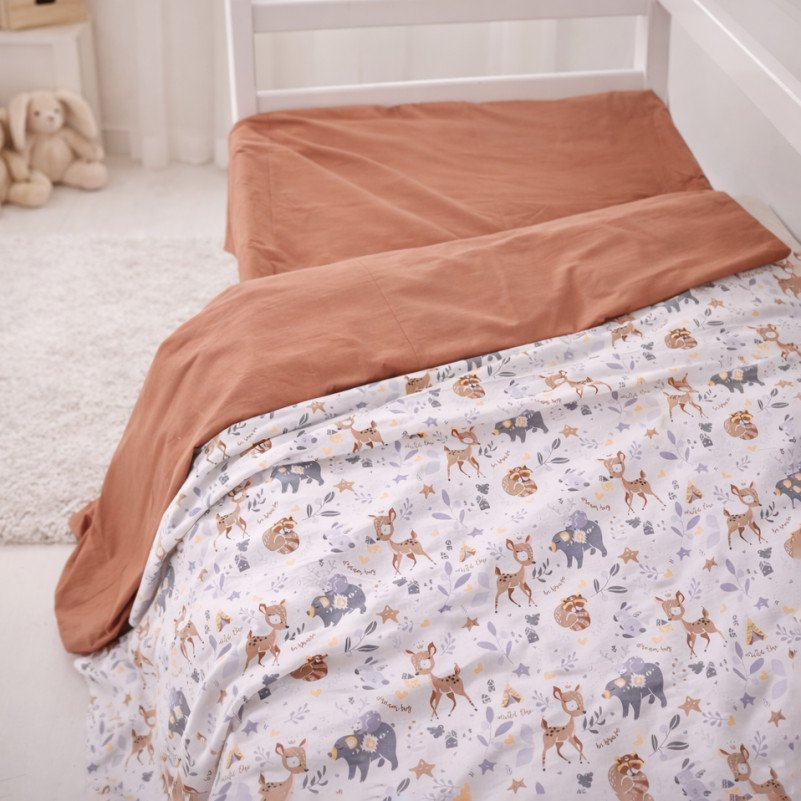 Простирадло Бязь 17-0913 Wild Friends - 3