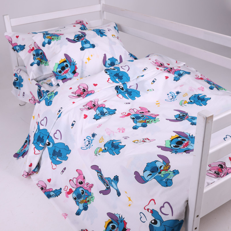 Комплект постельного белья Бязь TEENAGER 17-0909 Cute Stitch White