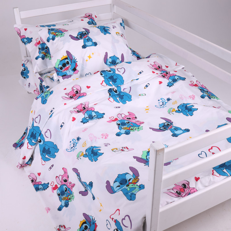 Пододеяльник Ranforce Elite 17-0909 Cute Stitch White - 3