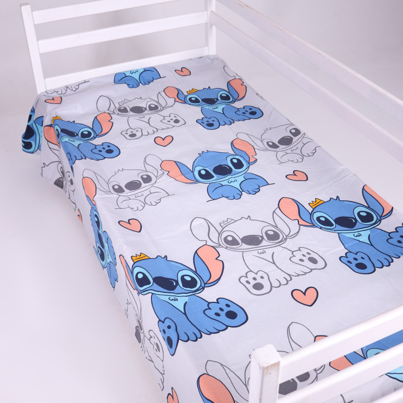 Комплект постельного белья Бязь JUNIOR 17-0911 Stitch Vibes Beige - 8