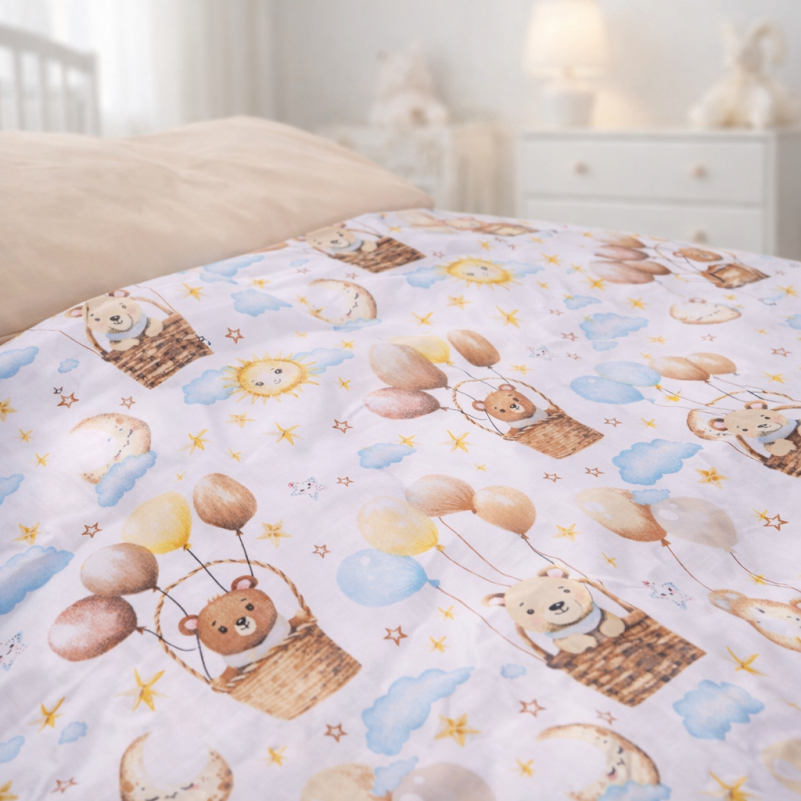 Комплект постельного белья Бязь JUNIOR 17-0912 Sky Friends - 9