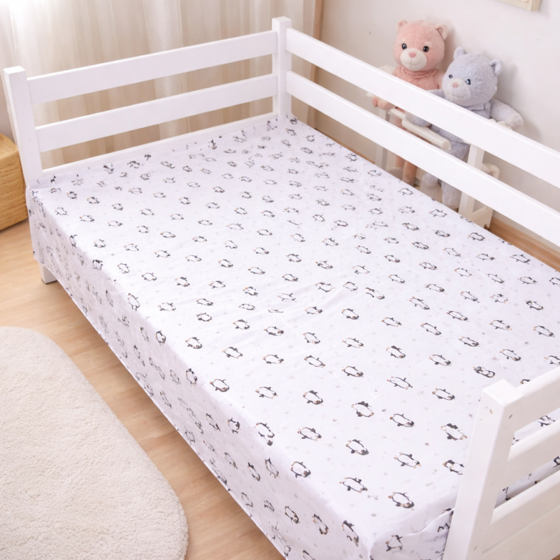 Комплект постельного белья Бязь JUNIOR 17-0929 Sweet Penguin - 7