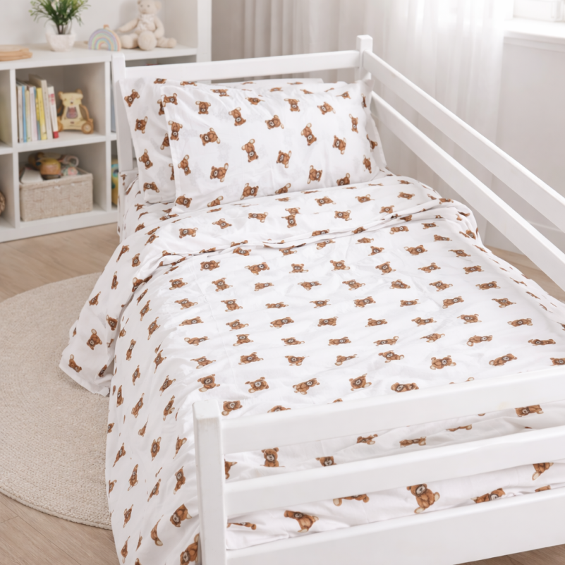 Комплект постельного белья Бязь JUNIOR 17-0935 Mini Bear