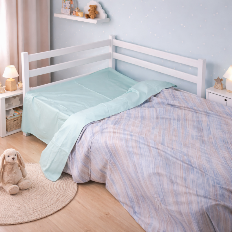 Комплект постельного белья Сатин JUNIOR 22-1416 Pastel Dream - 10