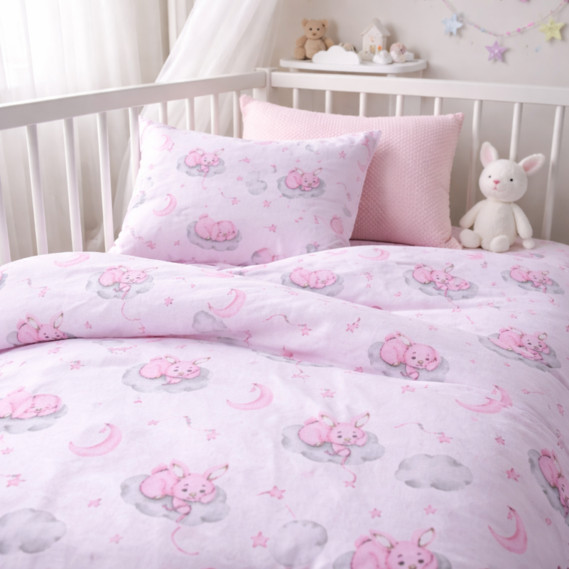 Комплект постельного белья Бязь JUNIOR 17-0919 Pink Moon - 8