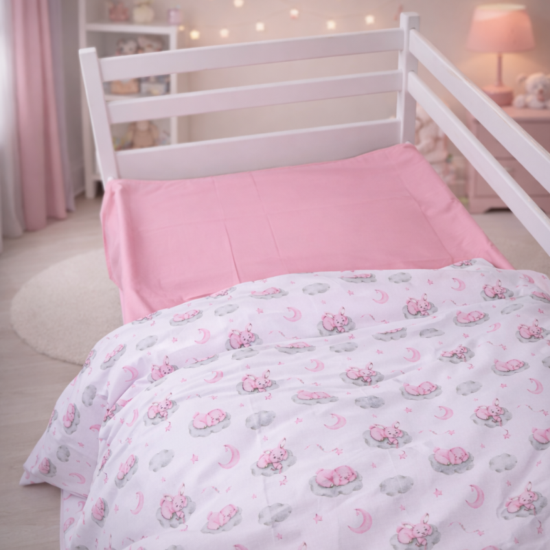 Комплект постельного белья Бязь JUNIOR 17-0919 Pink Moon - 9