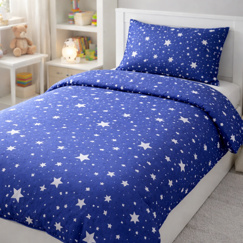 Комплект постельного белья  Бязь JUNIOR 17-0432 Milky Way