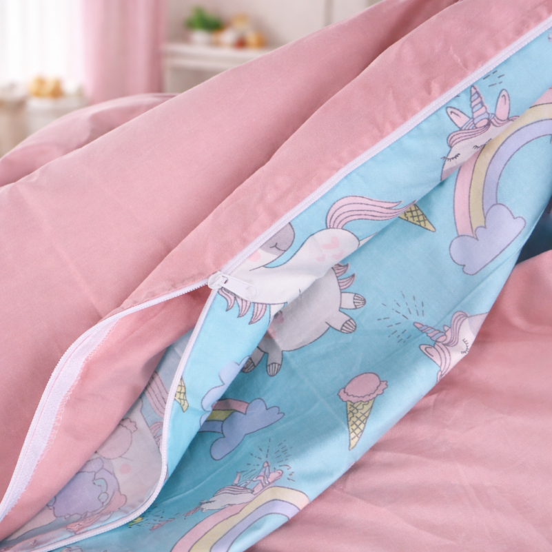 Комплект постельного белья Сатин JUNIOR Kids Time 22-1421 Unicorn meanness - 9