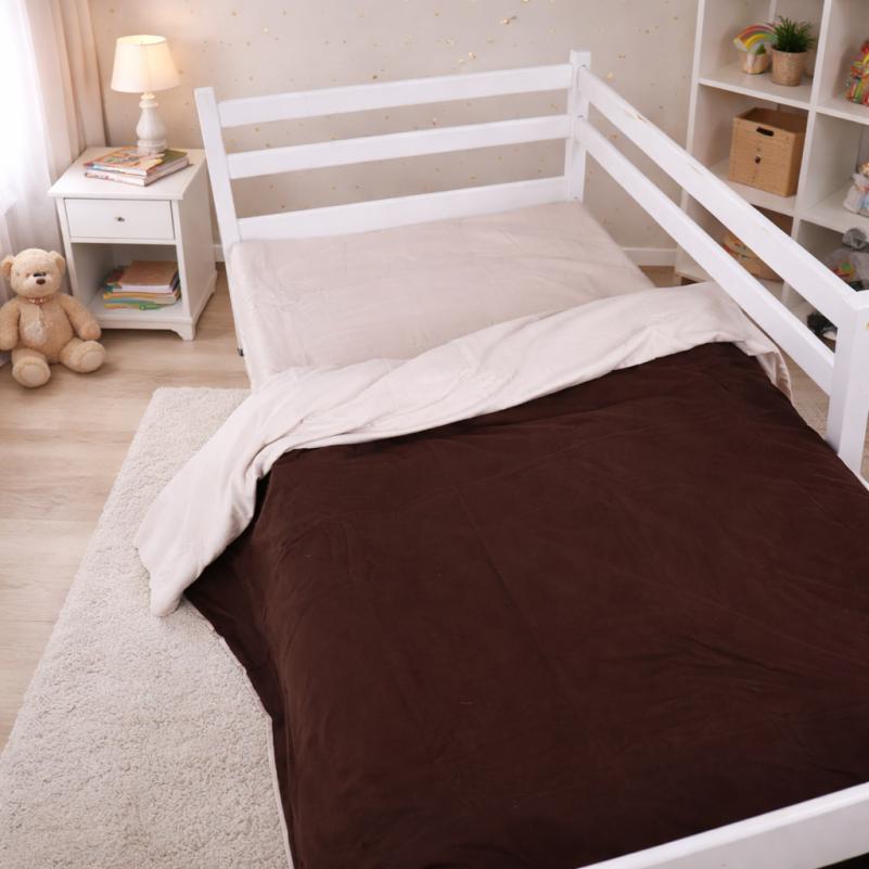 Комплект постельного белья JUNIOR Фланель 004-003 Cappuchino/Brown - 8