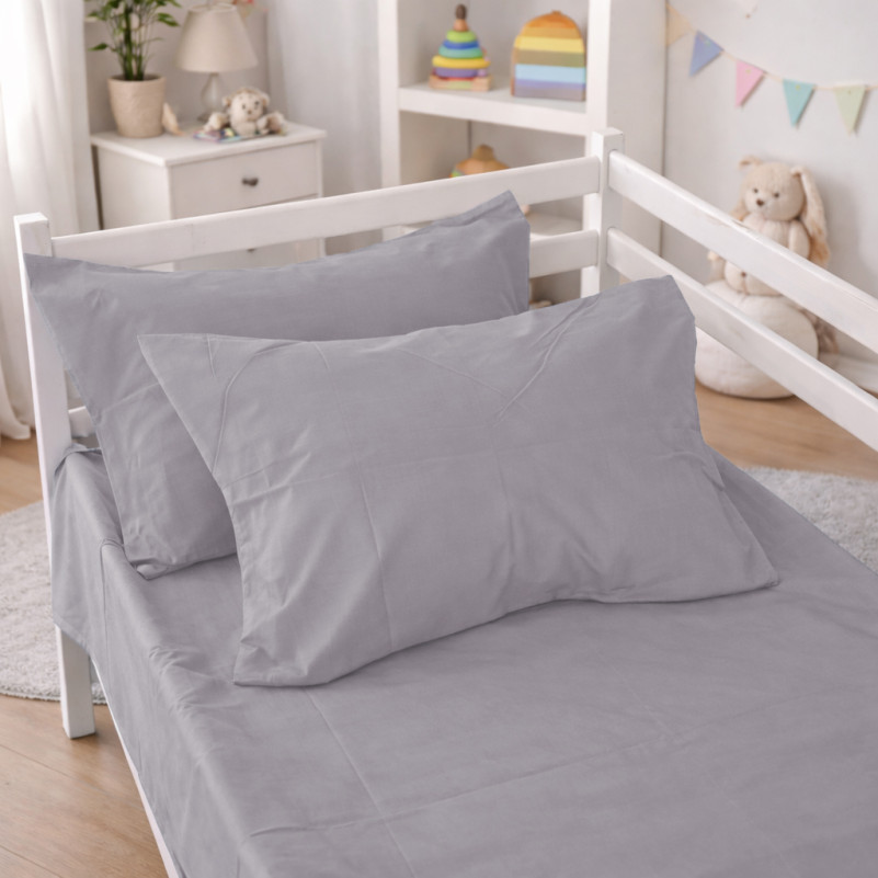 Комплект постельного белья Бязь JUNIOR 16-5703 Light Gray - 5