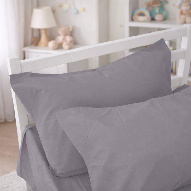 Комплект постельного белья Бязь JUNIOR 16-5703 Light Gray - 4