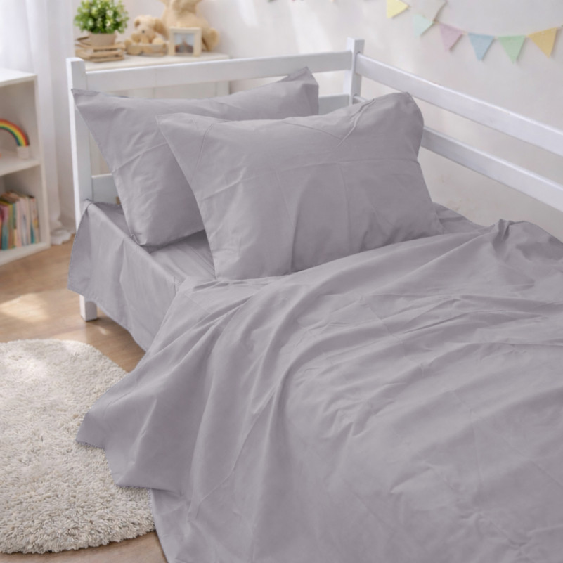 Комплект постельного белья Бязь JUNIOR 16-5703 Light Gray