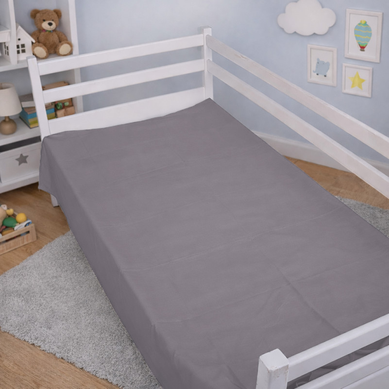 Комплект постельного белья Бязь JUNIOR 16-5703 Light Gray - 9