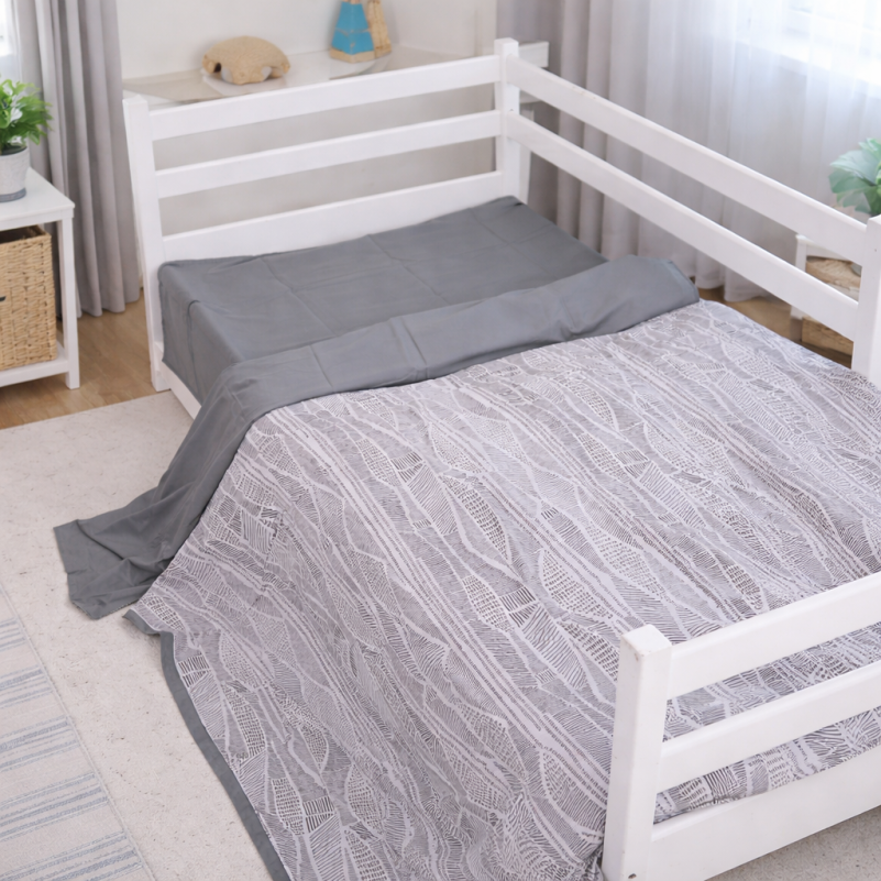 Комплект постельного белья Сатин JUNIOR 22-1411 Lines of Nature - 8