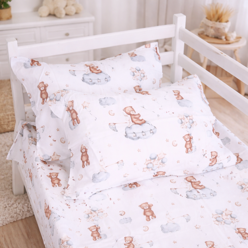 Комплект постельного белья JUNIOR Фланель 010 Teddy ballons - 5