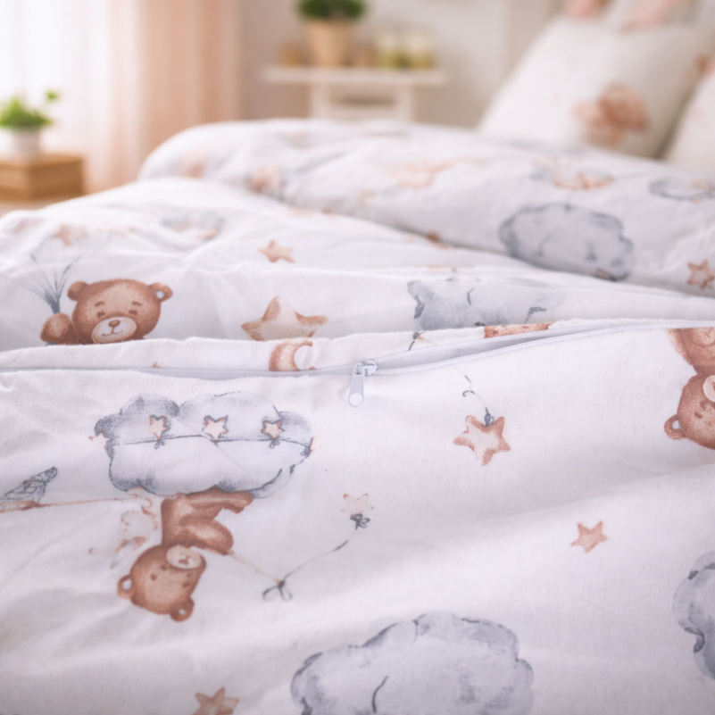 Комплект постельного белья JUNIOR Фланель 010 Teddy ballons - 8