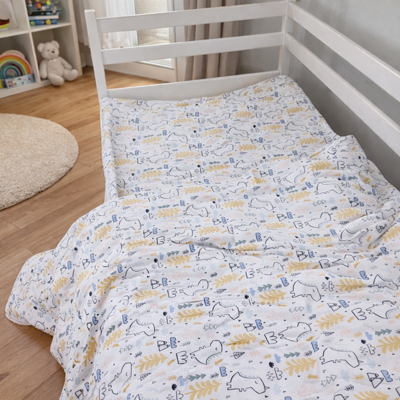 Комплект постельного белья JUNIOR Фланель 011 Dino - 8