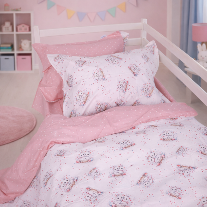 Комплект постельного белья JUNIOR Poplin Line Kids 04 Cats - 6