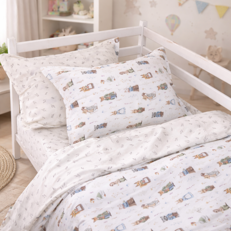 Комплект постельного белья TEENAGER Poplin Line Kids 03 Animals