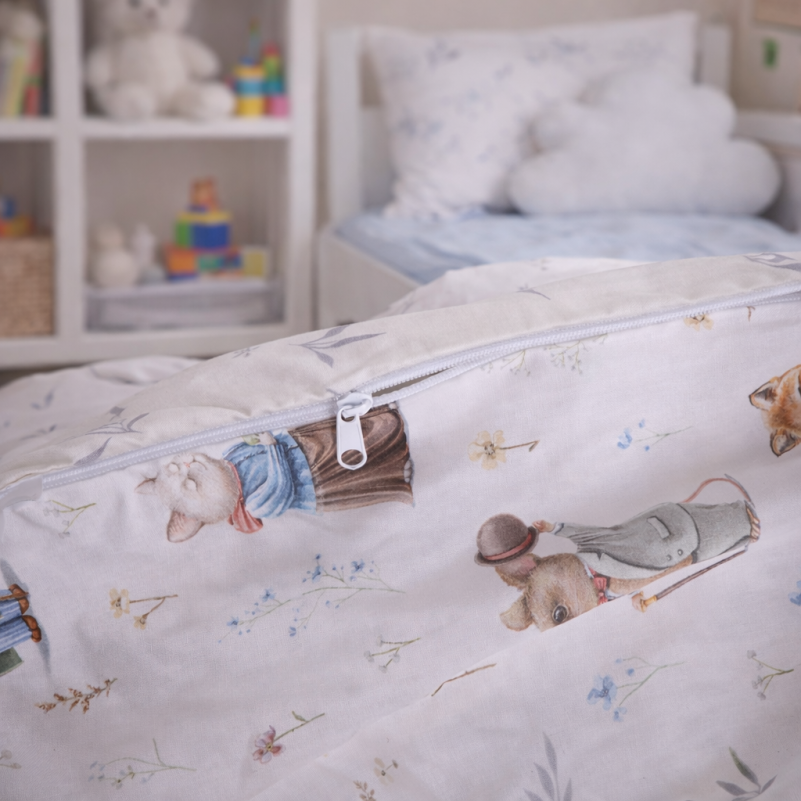 Комплект постельного белья JUNIOR Poplin Line Kids 03 Animals - 7