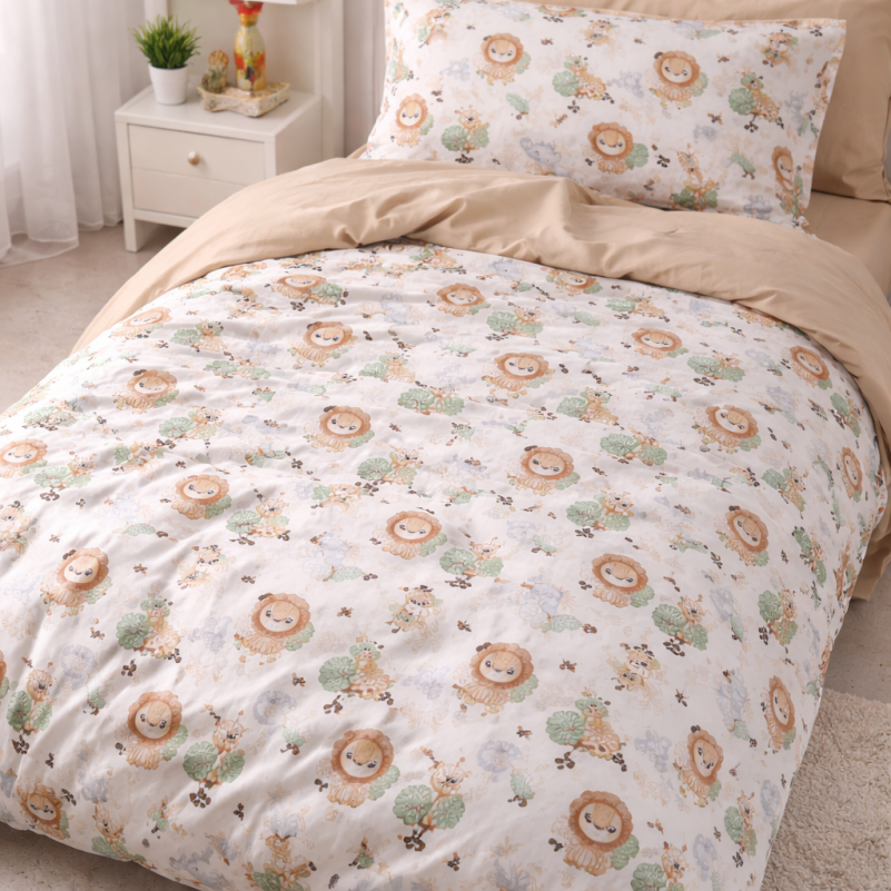 Комплект постельного белья Сатин TEENAGER Kids Time 22-1418 Safari baby - 7