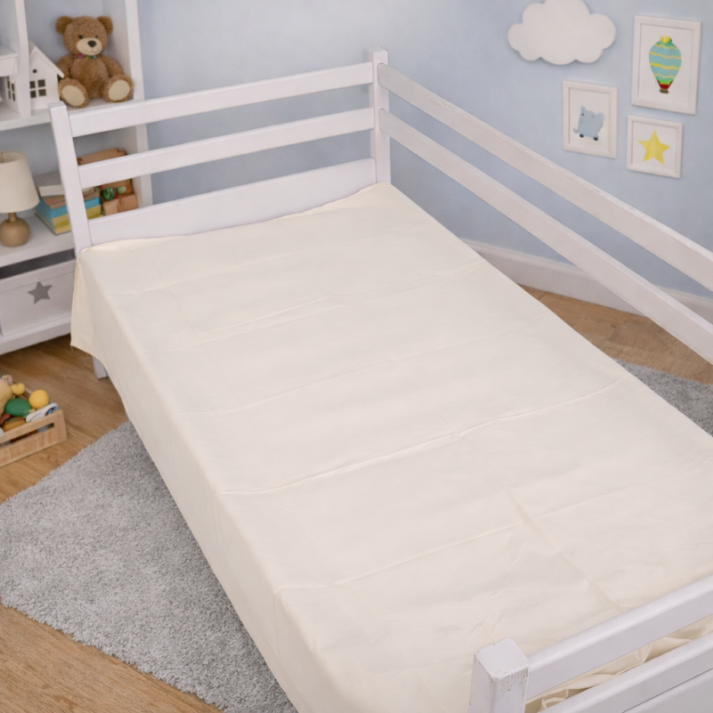 Комплект постельного белья TEENAGER Poplin Line "002 Milky White" - 6
