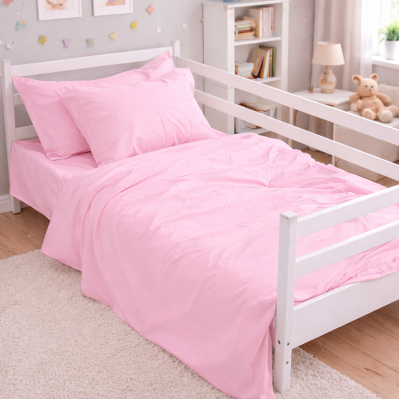 Комплект постельного белья JUNIOR Poplin Line "018 Powdery"