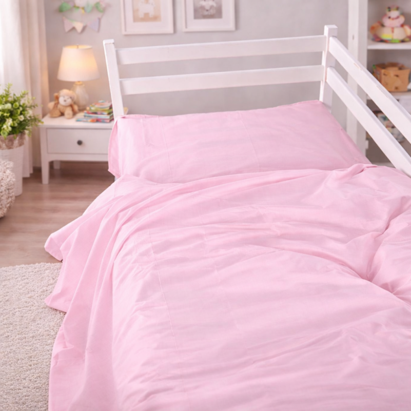 Комплект постельного белья JUNIOR Poplin Line "018 Powdery" - 7