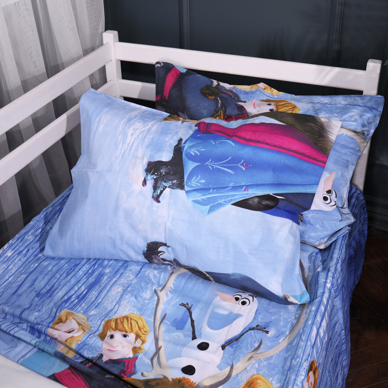 Комплект постільної білизни Бязь Kids Time 17-0894 Frozen Team - 3