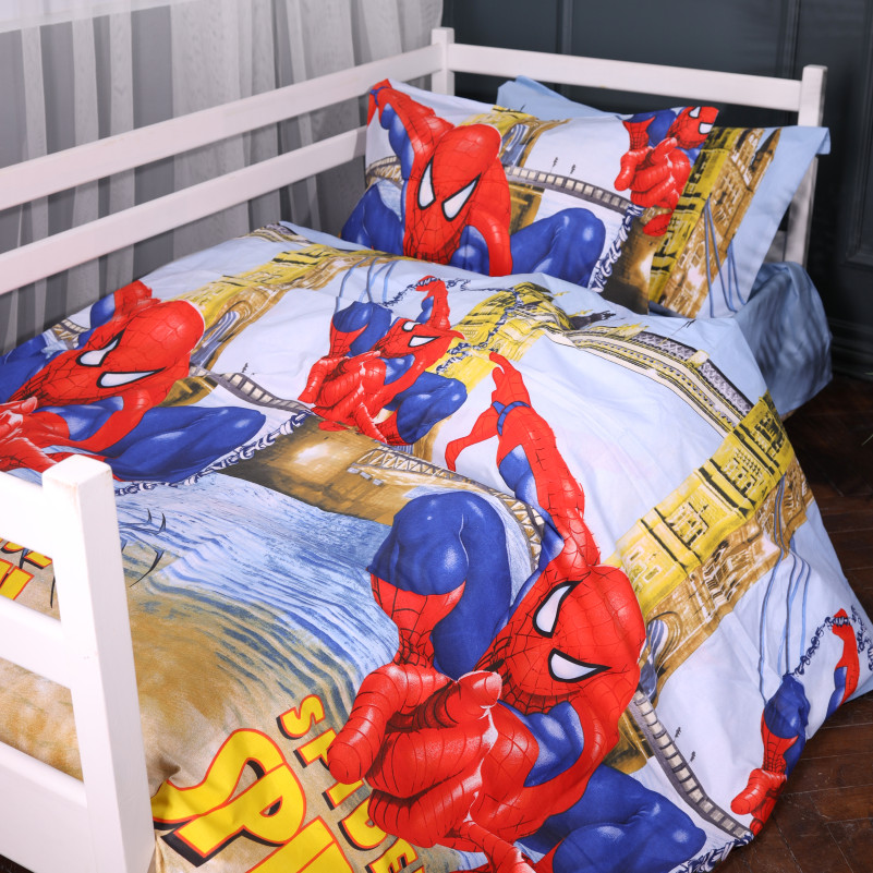 Простирадло Бязь 17-0890 Spider-Man City Light - 2